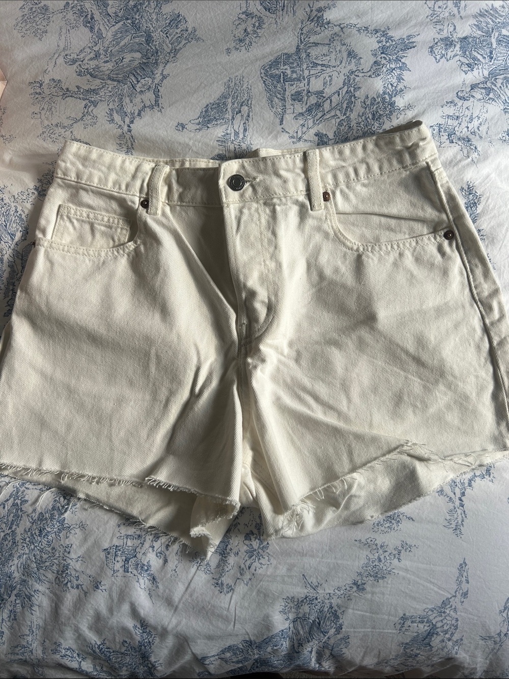 H&M High-Rise Denim Shorts